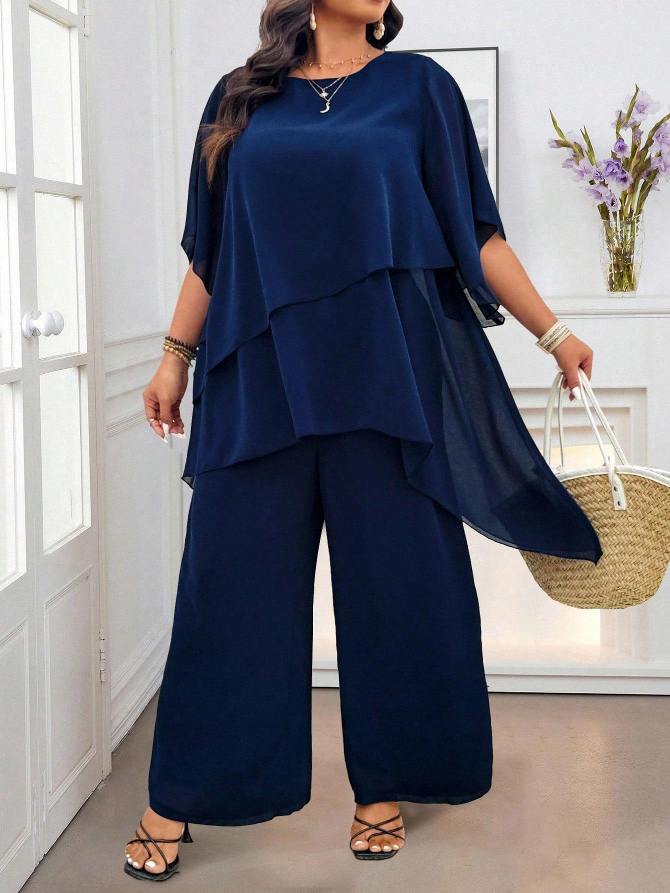 SHEIN BLUZKA SPODNIE KOMPLET S06__58