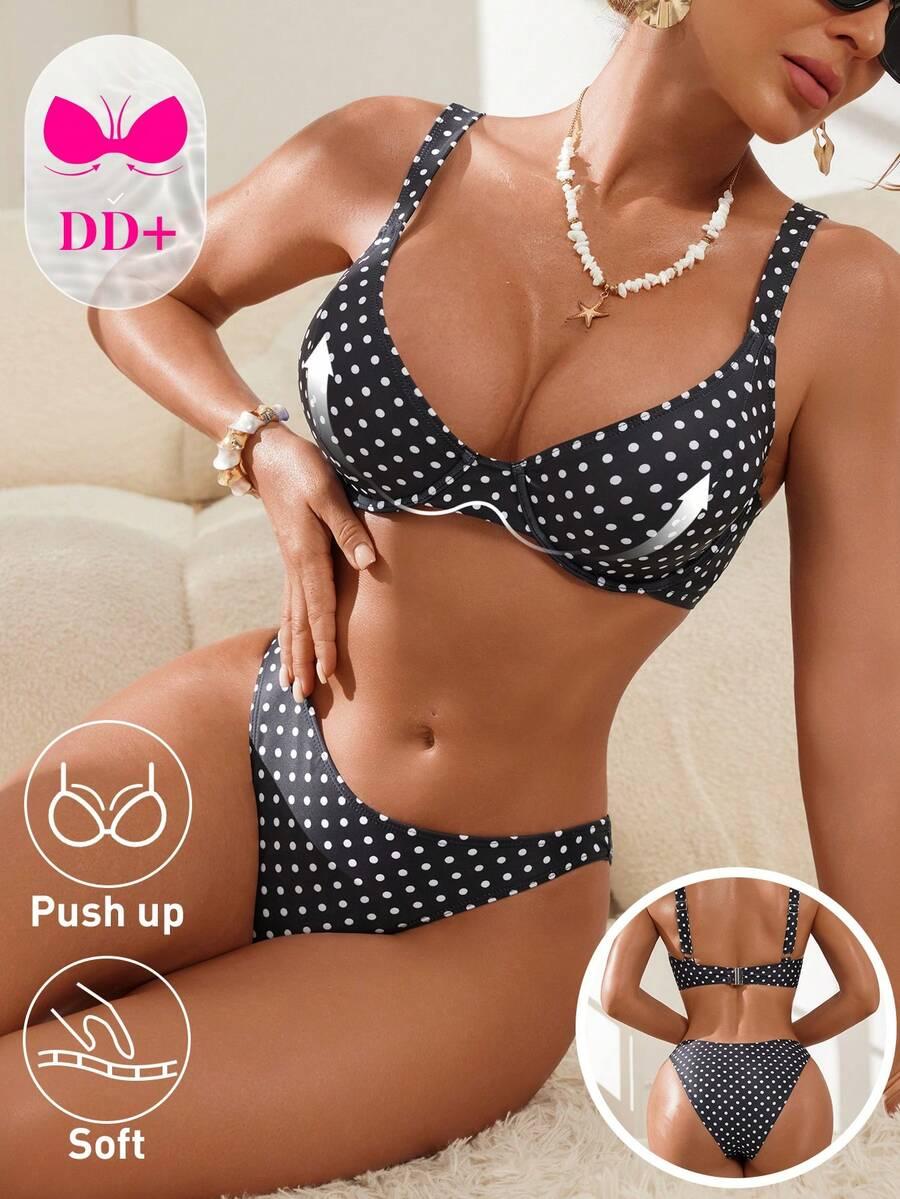 SHEIN DWUCZĘŚCIOWY STRÓJ KĄPIELOWY S09__80E/M