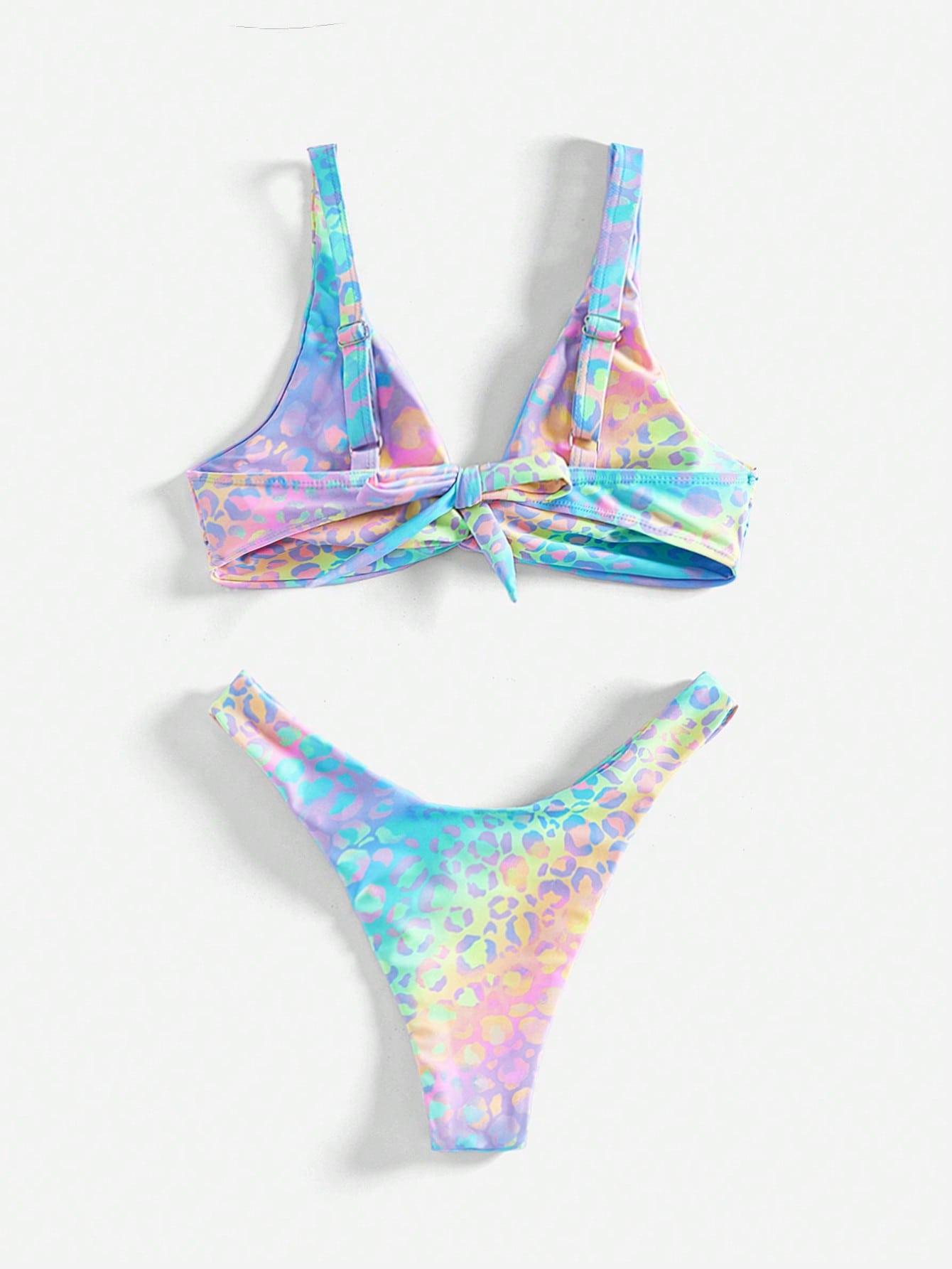 SHEIN DWUCZĘŚCIOWY STRÓJ KĄPIELOWY S09__M