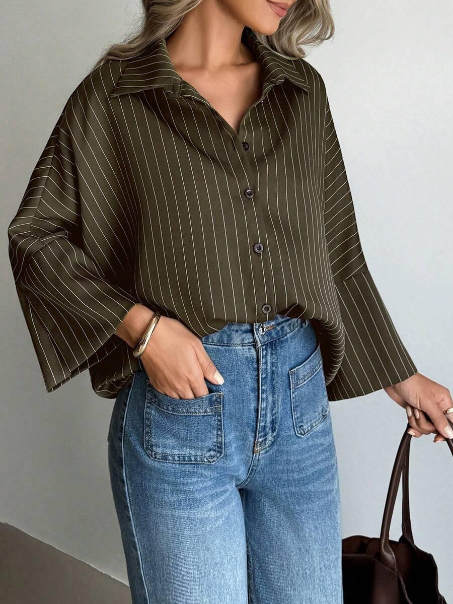 SHEIN ZIELONA KOSZULA GUZIKI S06__XL