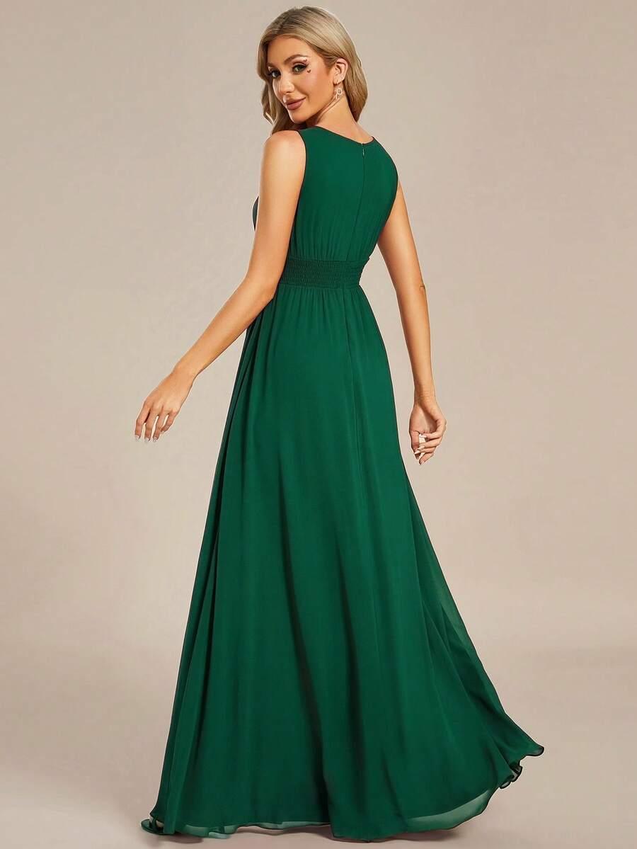 SHEIN ZIELONA MAXI SUKIENKA S06__XXL