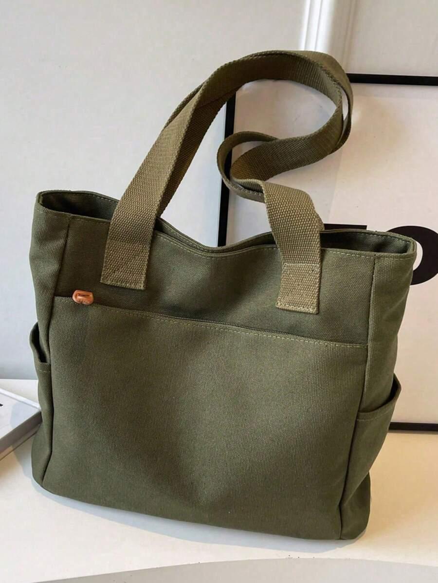 SHEIN ZIELONA TOREBKA NA RAMIĘ S07__31X14X36CM