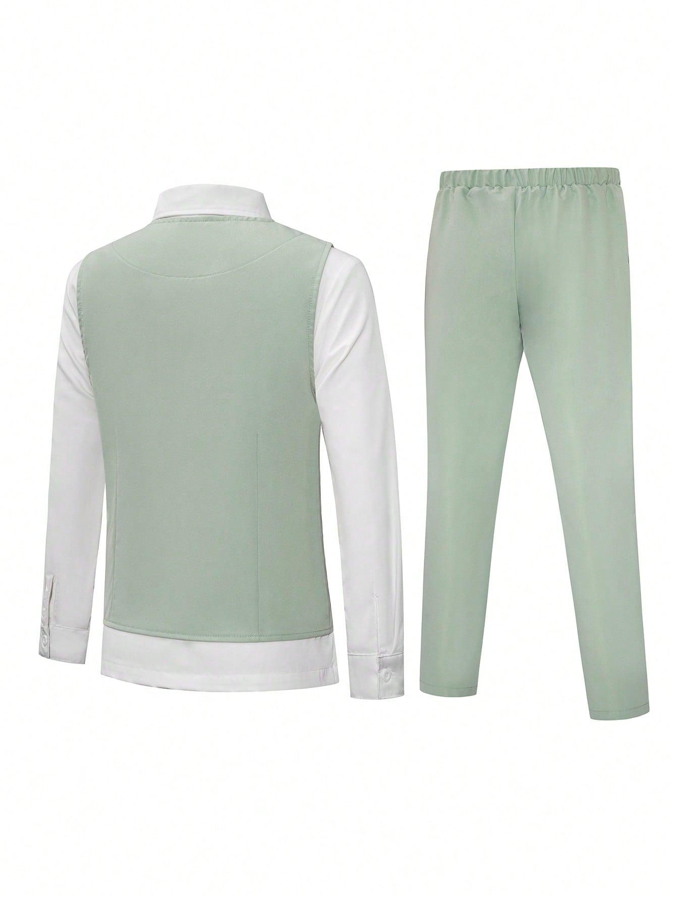 SHEIN KAMIZELKA SPODNIE KOMPLET S06__146-152