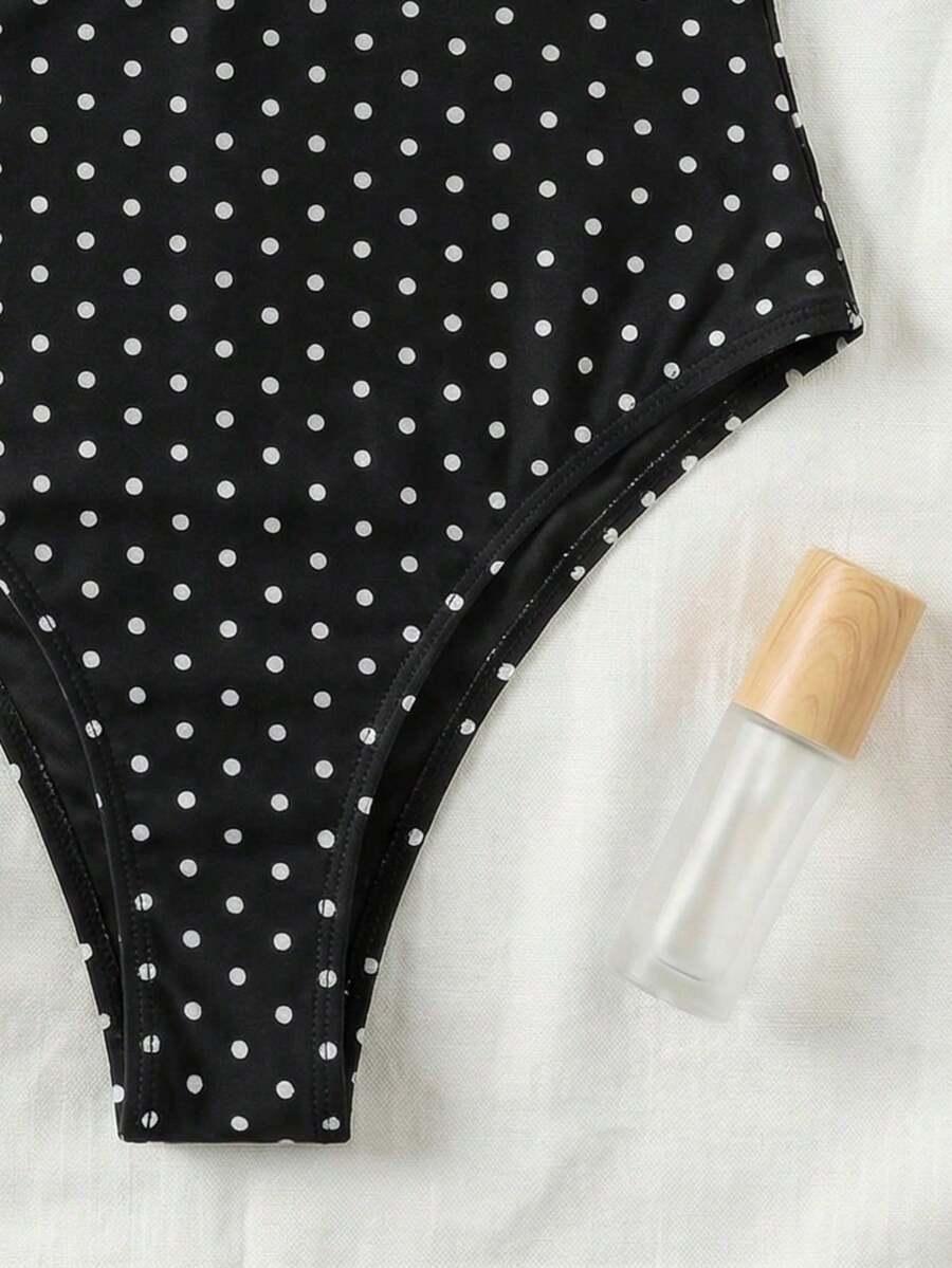 SHEIN JEDNOCZĘŚCIOWY STRÓJ KĄPIELOWY S09__S