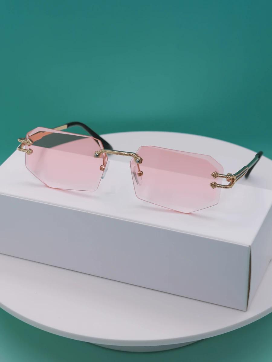 SHEIN ZIELONE OKULARY PRZECIWSŁONECZNE S07