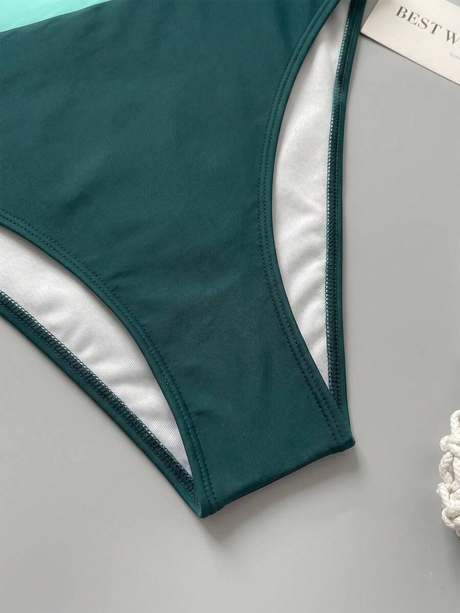 SHEIN DWUCZĘŚCIOWY STRÓJ KĄPIELOWY S09__XL