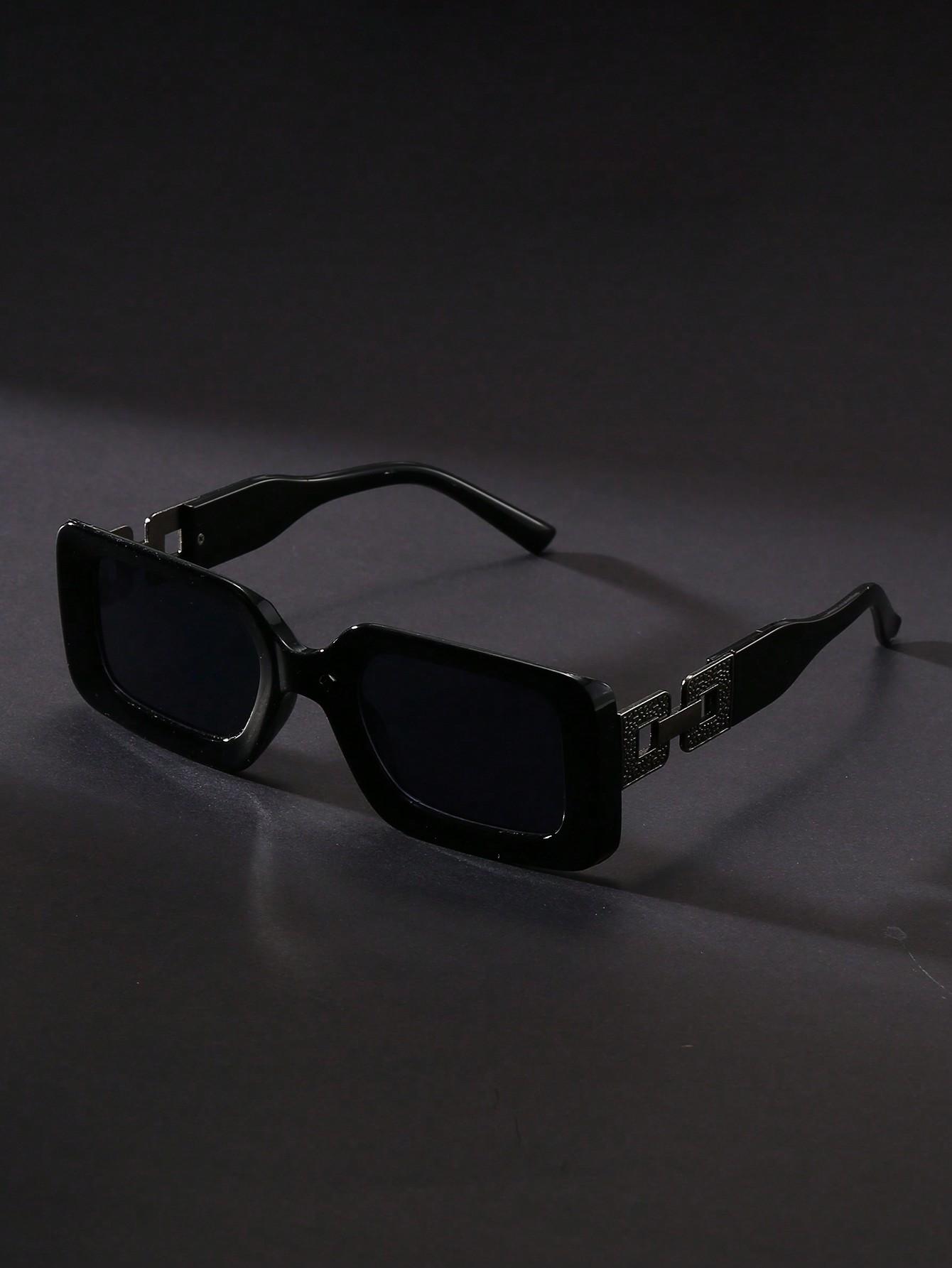 SHEIN CZARNE OKULARY PRZECIWSŁONECZNE S07