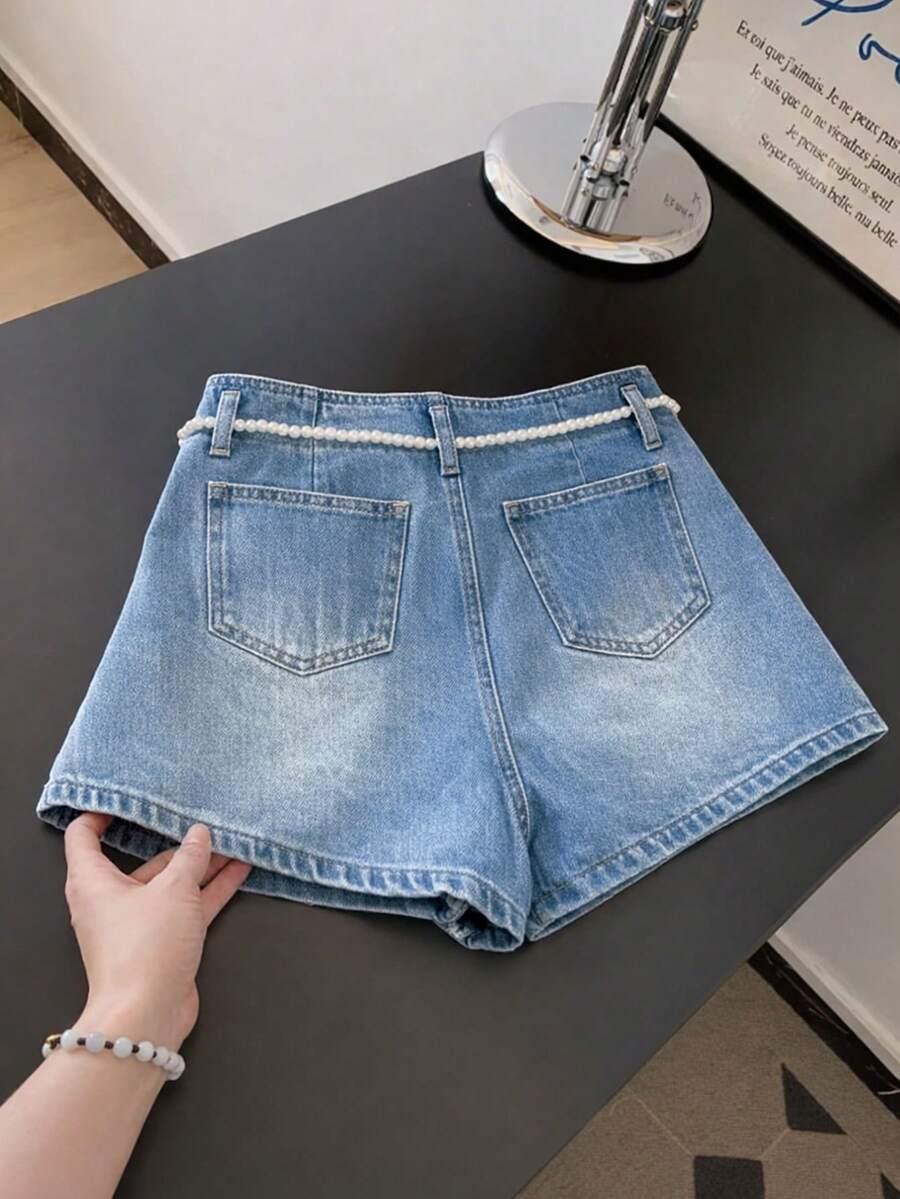 SHEIN SPODENKI JEANS CASUAL S06__L