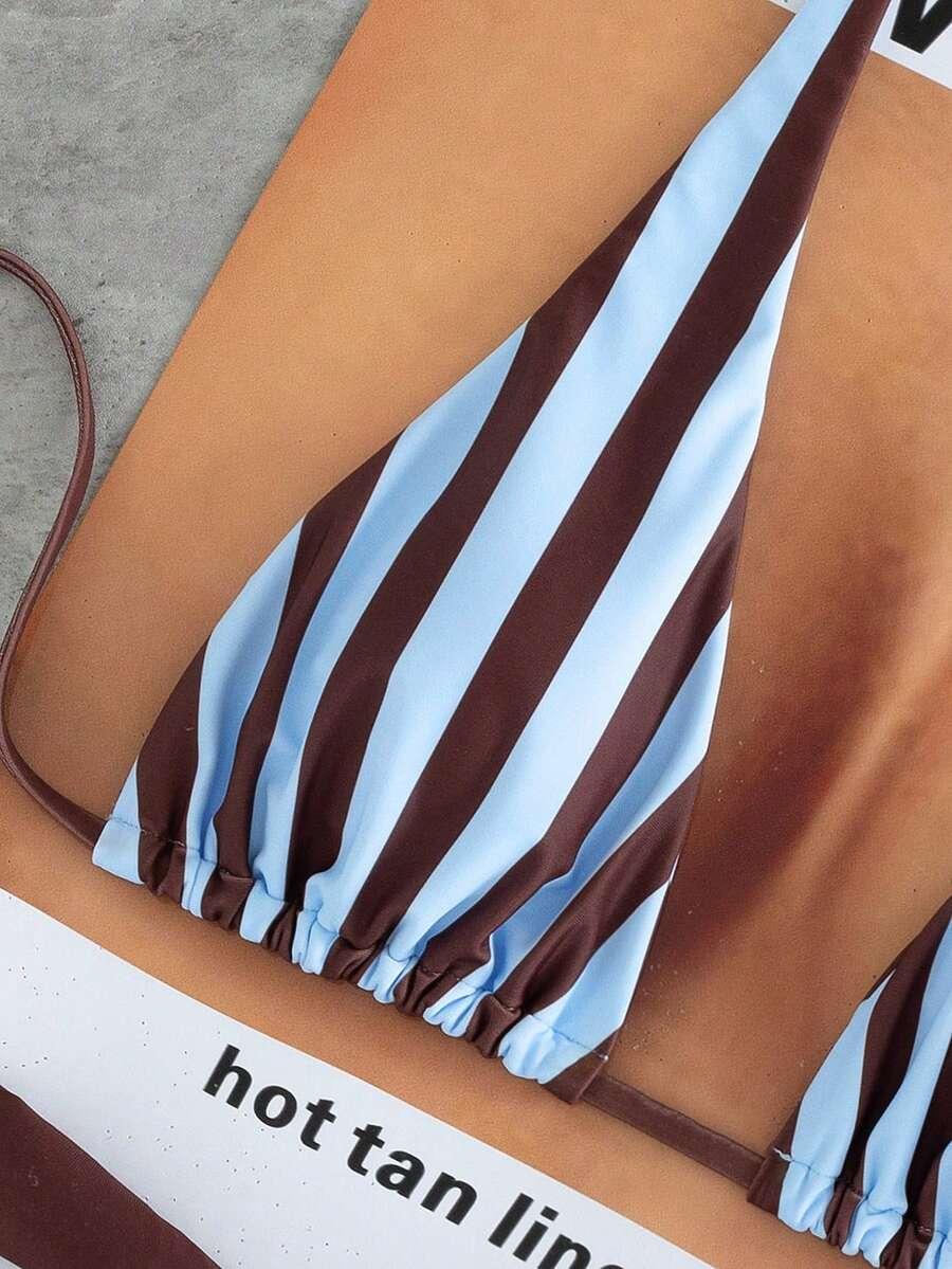 SHEIN KOSTIUM KĄPIELOWY DWUCZĘŚCIOWY S09__M