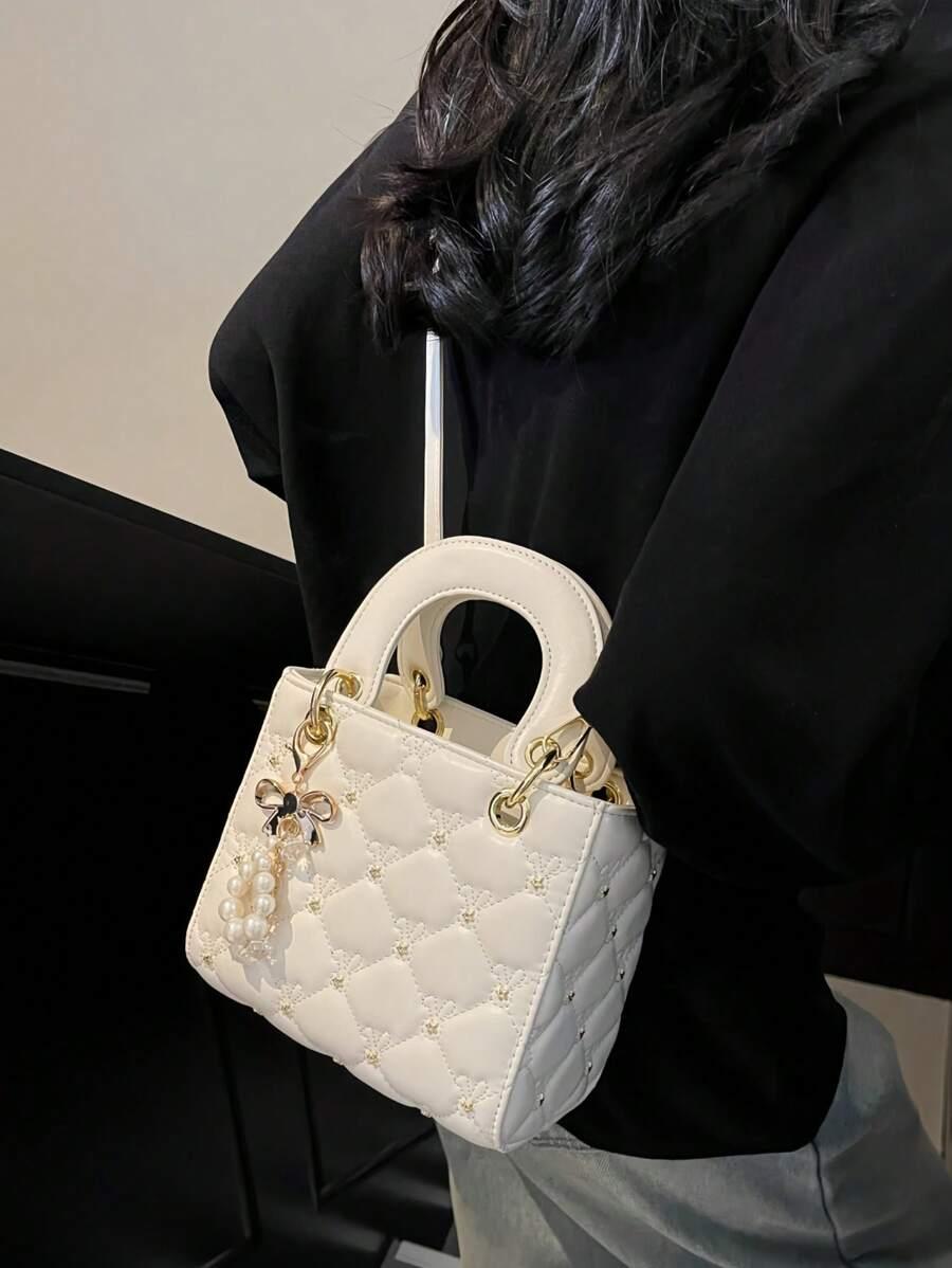 SHEIN BIAŁA TOREBKA IMITACJA SKÓRY S07__18X15