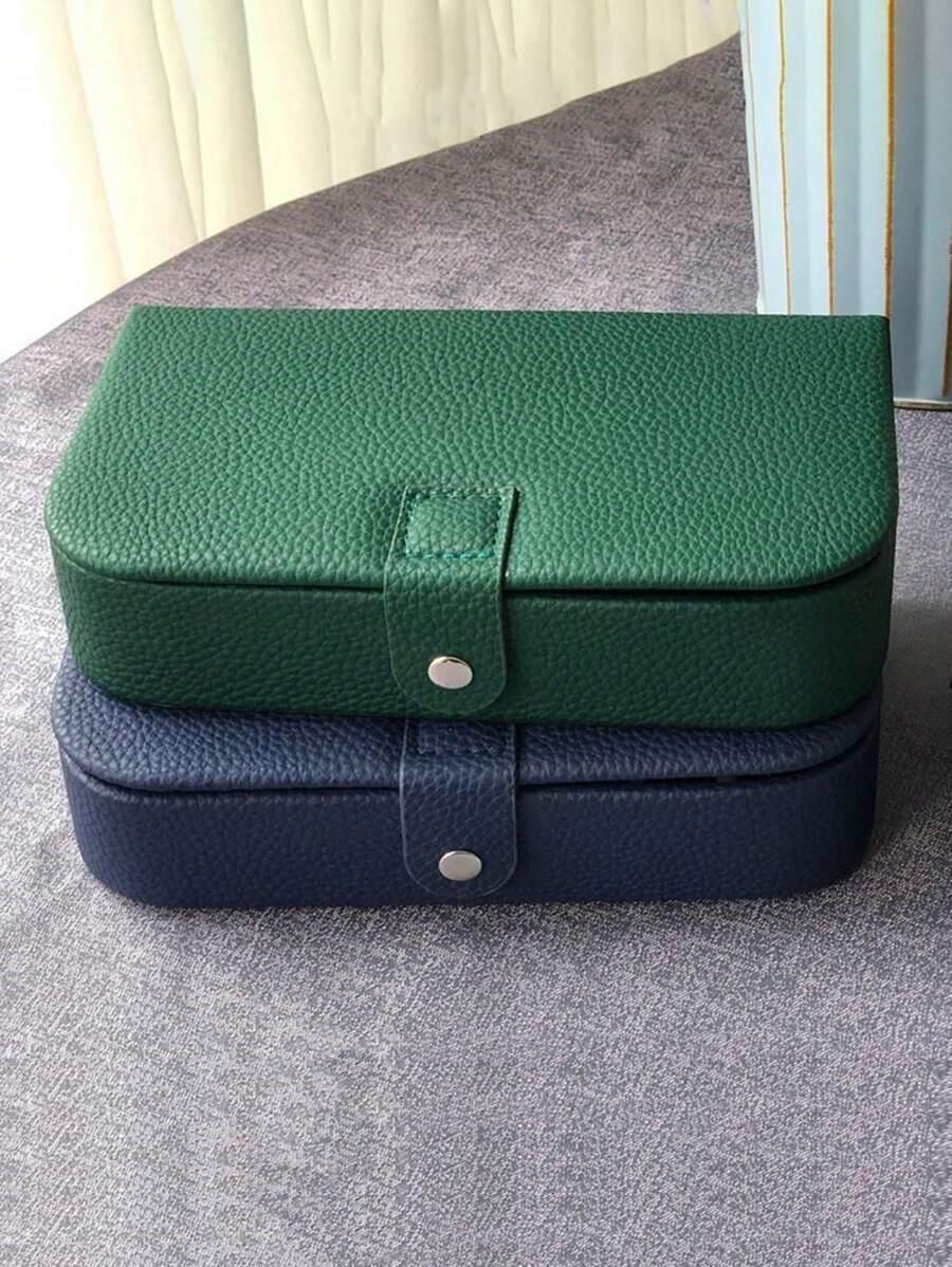TONVIC ZIELONY ORGANIZER NA BIŻUTERIĘ S07__19X11X4,5CM
