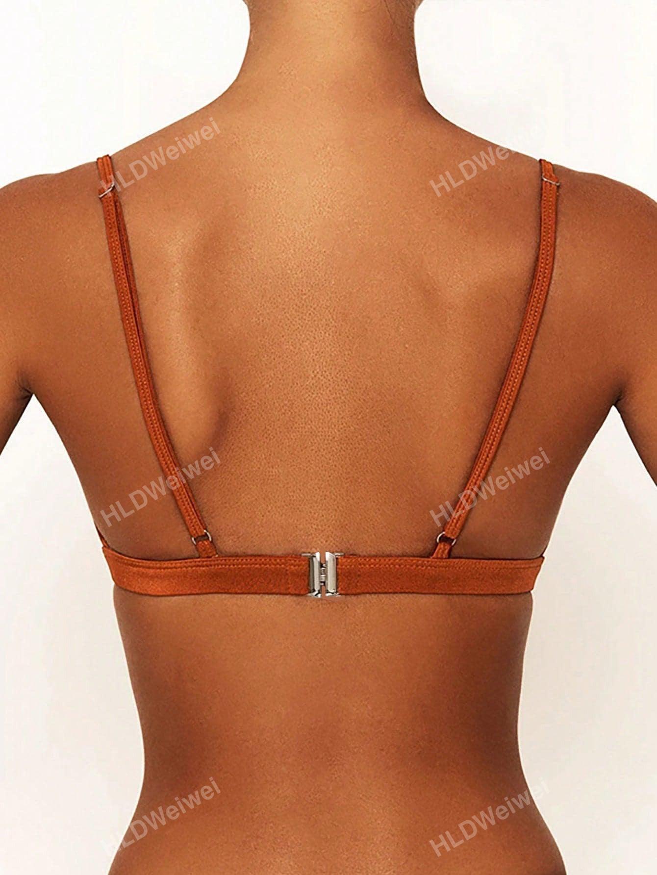 SHEIN DWUCZĘŚCIOWY STRÓJ KĄPIELOWY S09__M