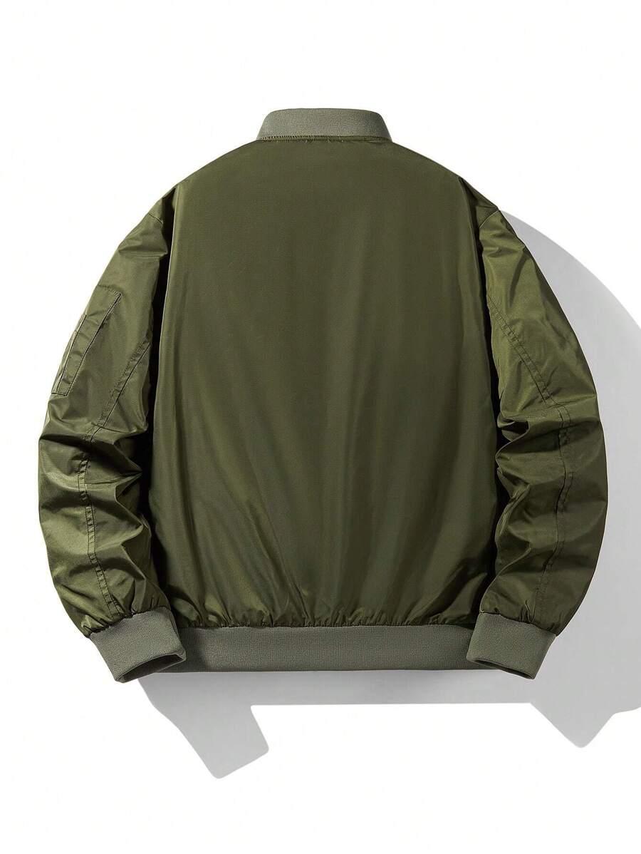 SHEIN ZIELONA KURTKA BOMBER S06__XS