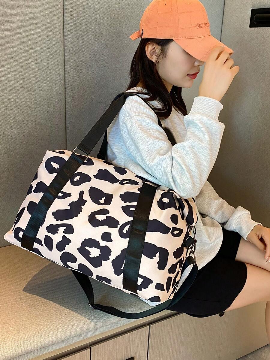 SHEIN TORBA KOSMETYCZKA ZESTAW ANIMAL PRINT S07__18X29X43CM
