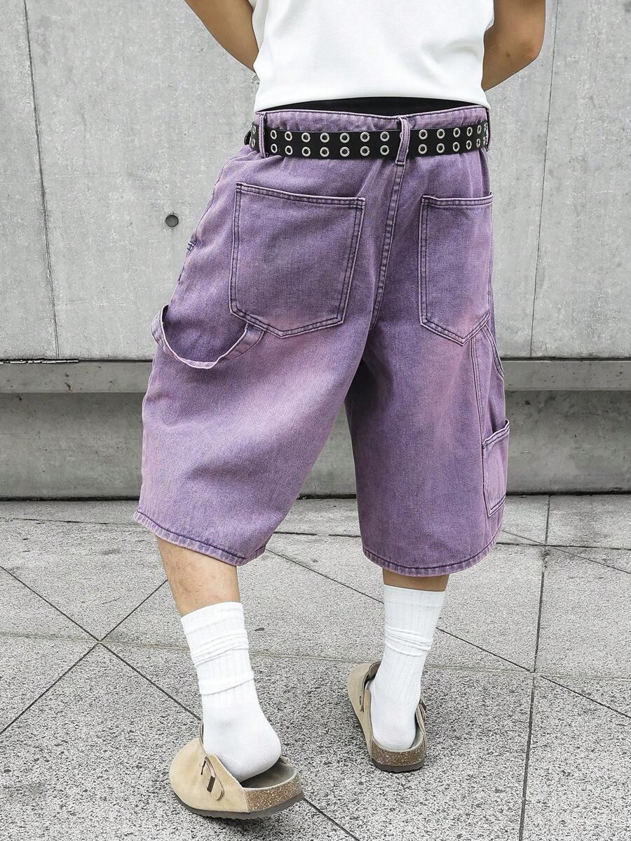 MANFINITY KRÓTKIE SPODENKI JEANS S06__XXL