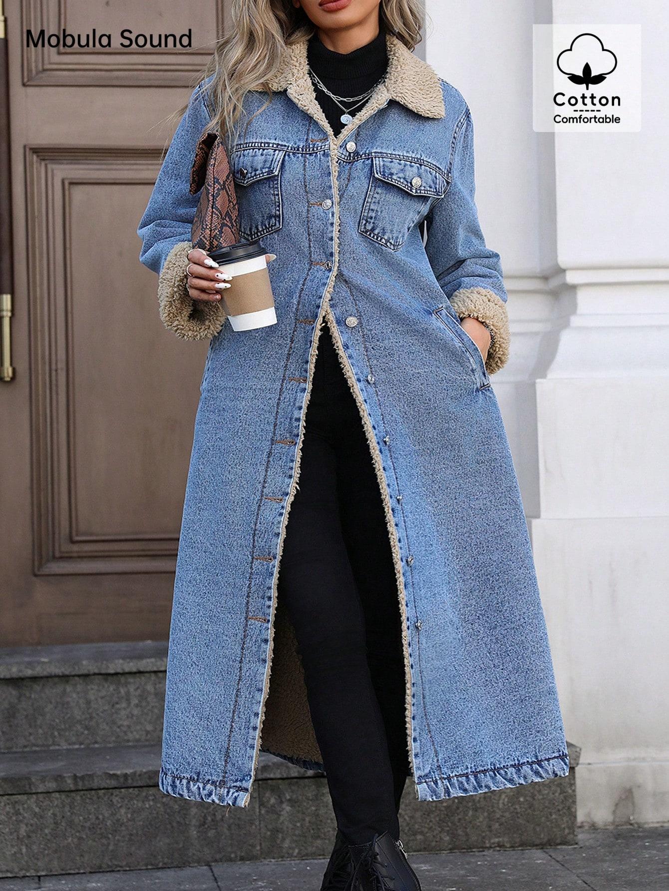 SHEIN NIEBIESKA KURTKA JEANS W01__50