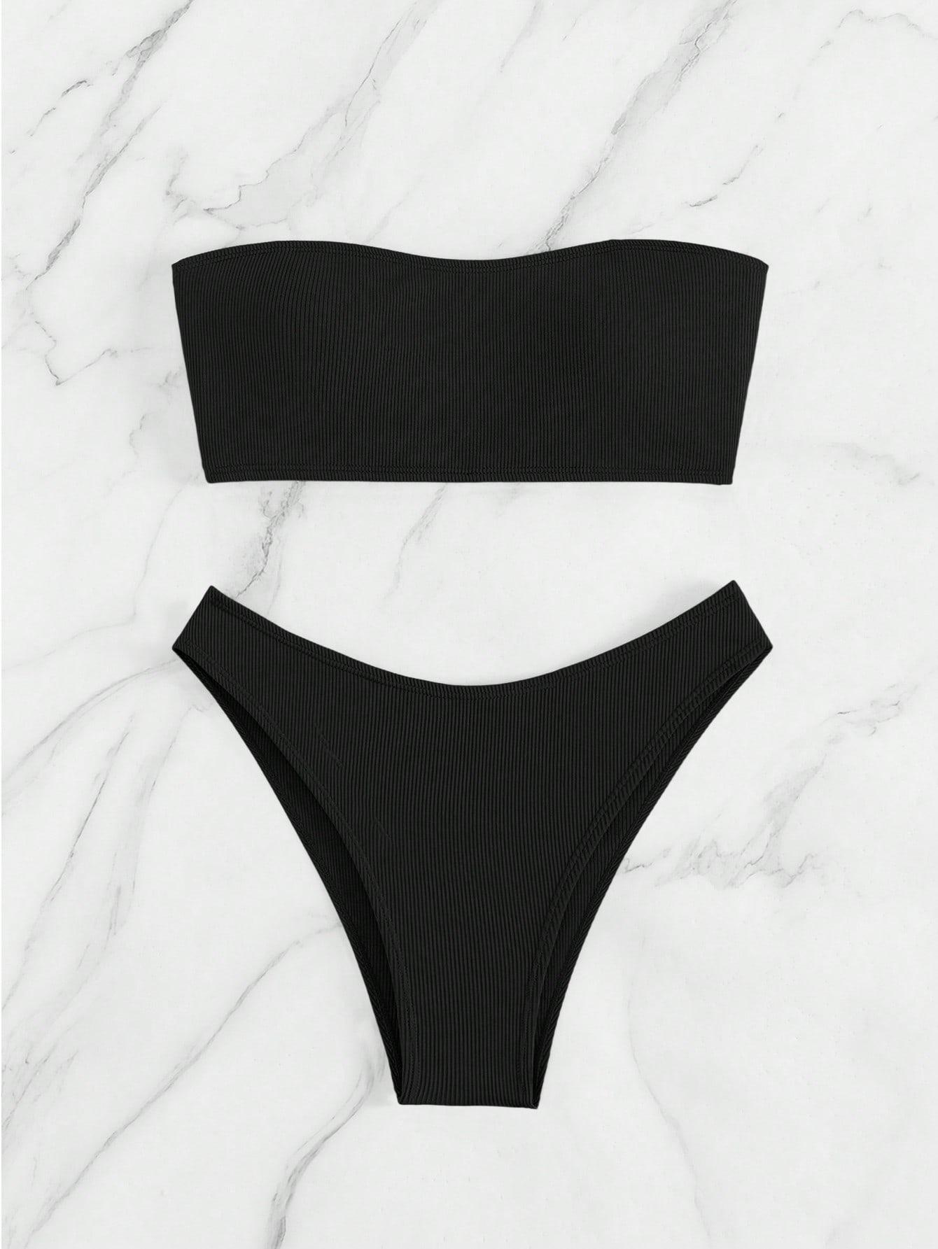 SHEIN DWUCZĘŚCIOWY STRÓJ KĄPIELOWY S09__S