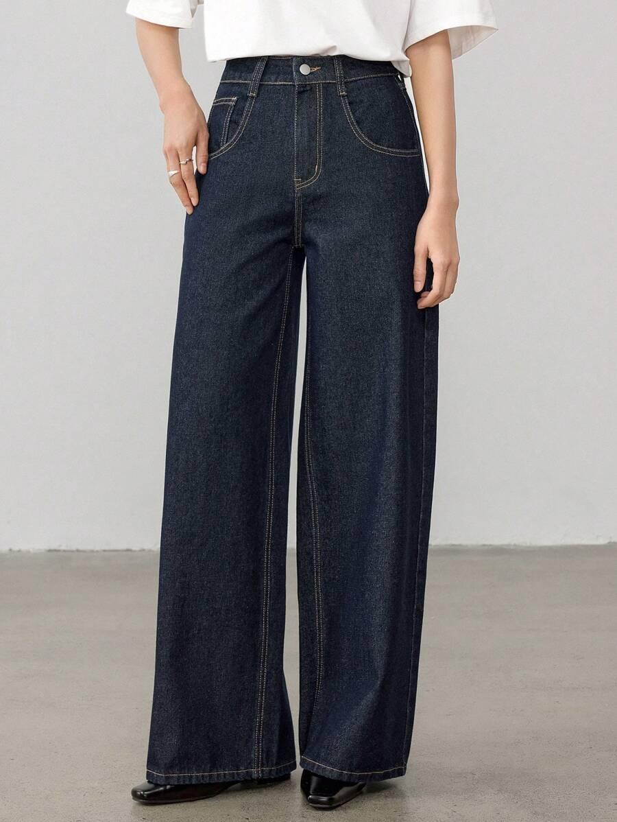 DAZY SPODNIE JEANS PROSTA NOGAWKA S06__M