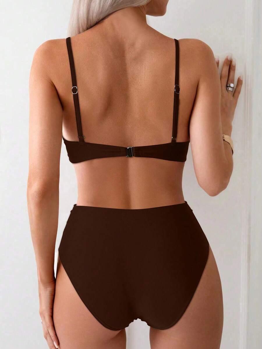 SHEIN DWUCZĘŚCIOWY STRÓJ KĄPIELOWY S09__S