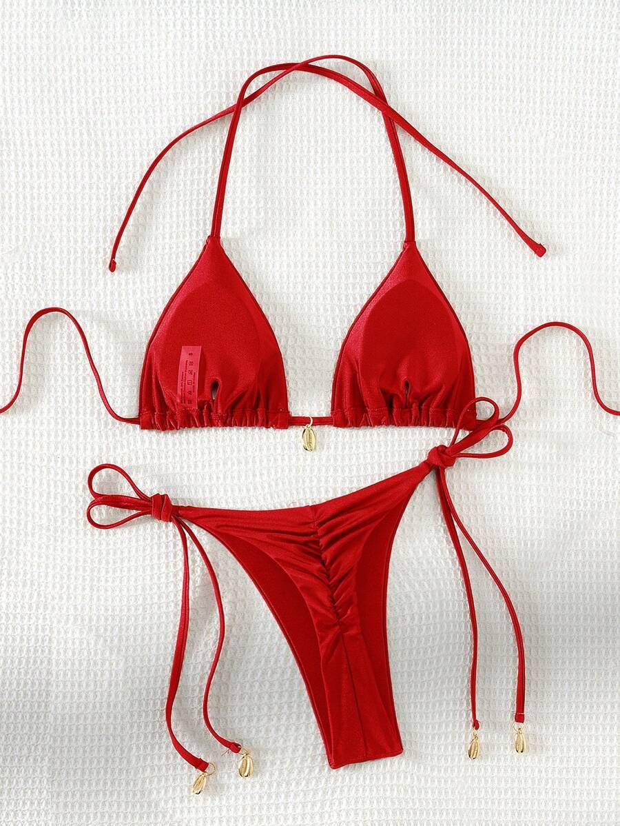 SHEIN DWUCZĘŚCIOWY STRÓJ KĄPIELOWY S09__M