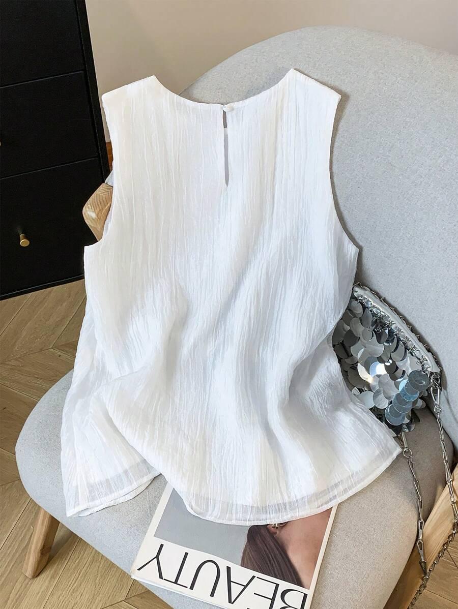 SHEIN BIAŁA BLUZKA CASUAL S06__S