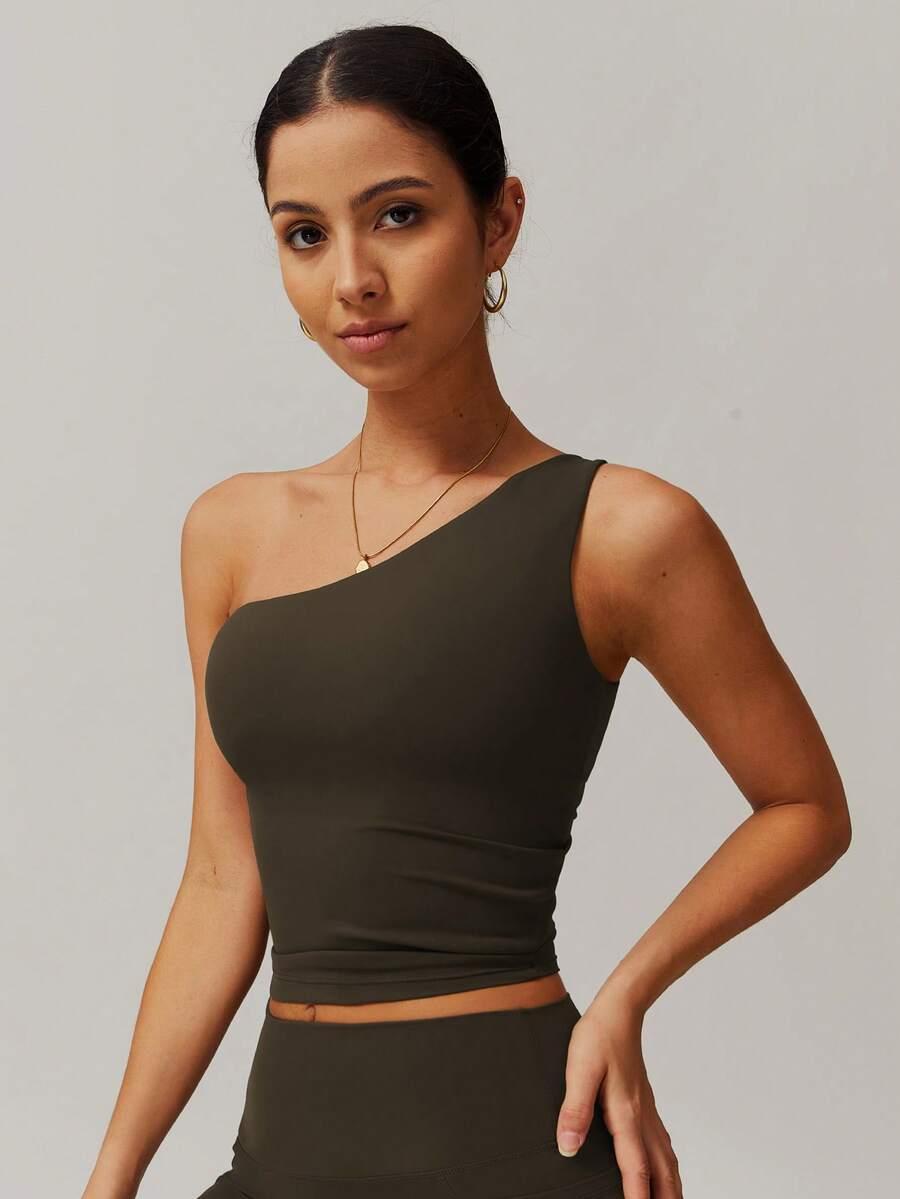 MASKERT BRĄZOWY TOP SPORTOWY PK01__L