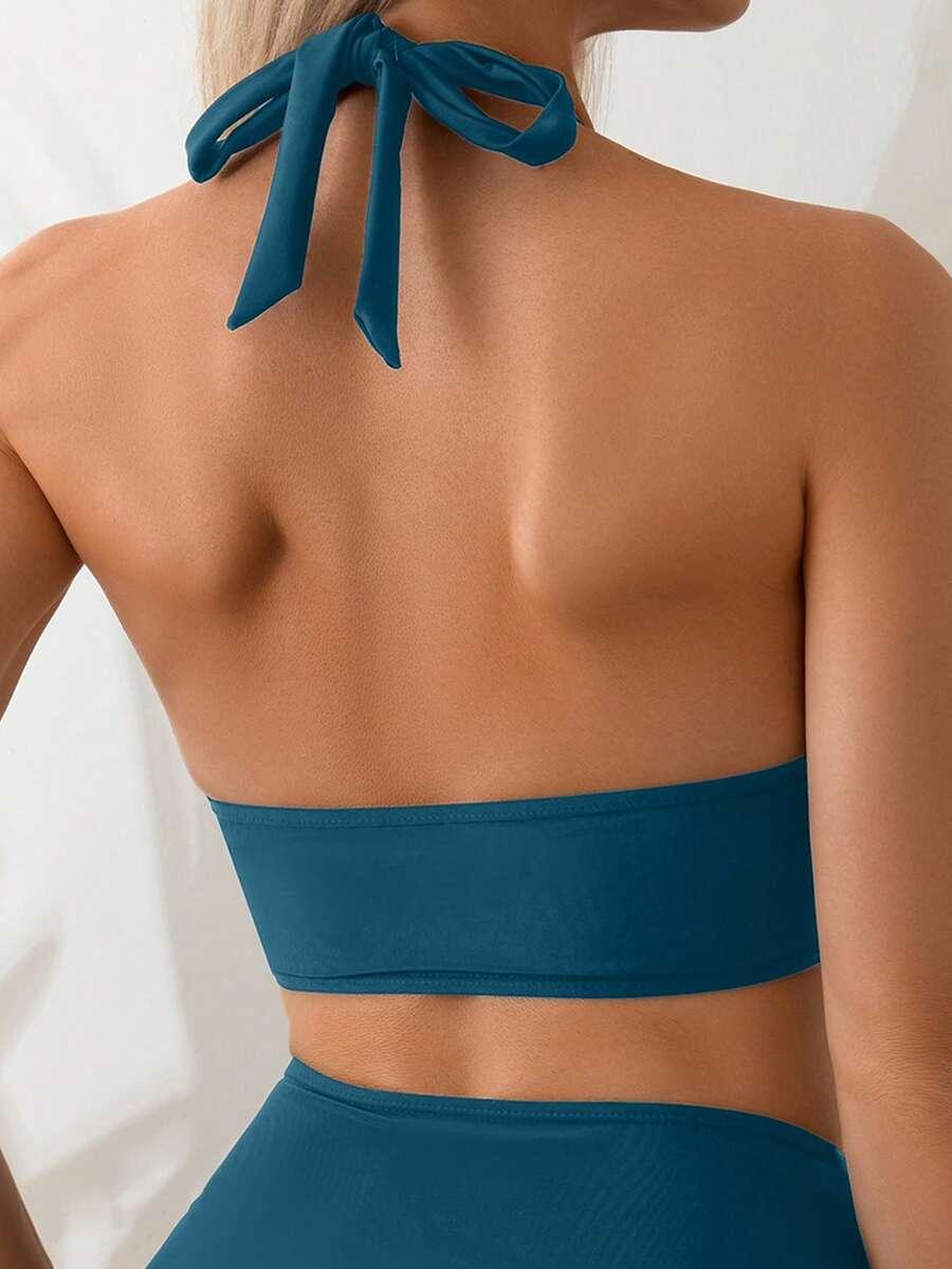 SWIM BASICS DWUCZĘŚCIOWY STRÓJ KĄPIELOWY S09__L