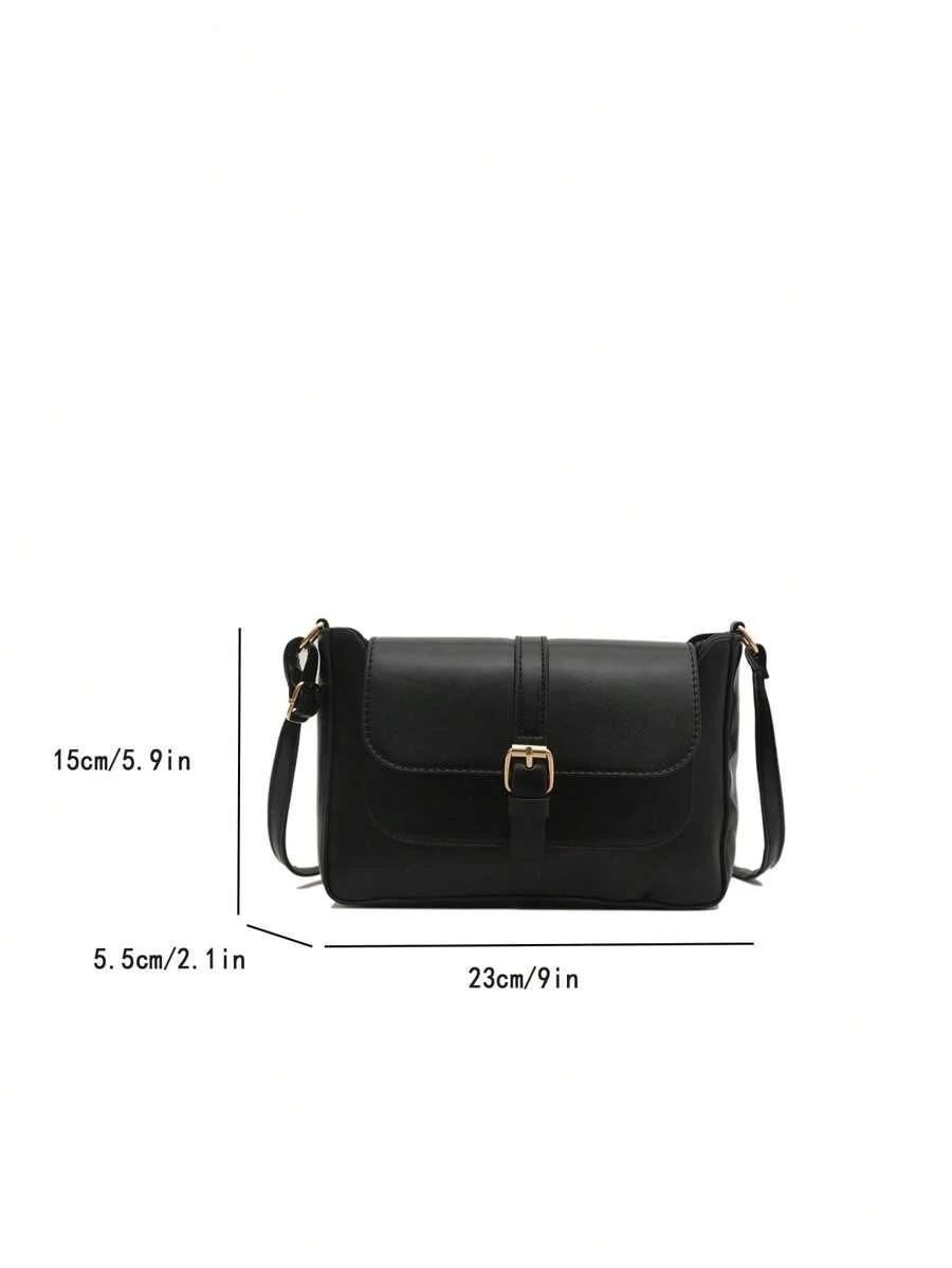SHEIN CZARNA TOREBKA ZATRZASK S07__23X15