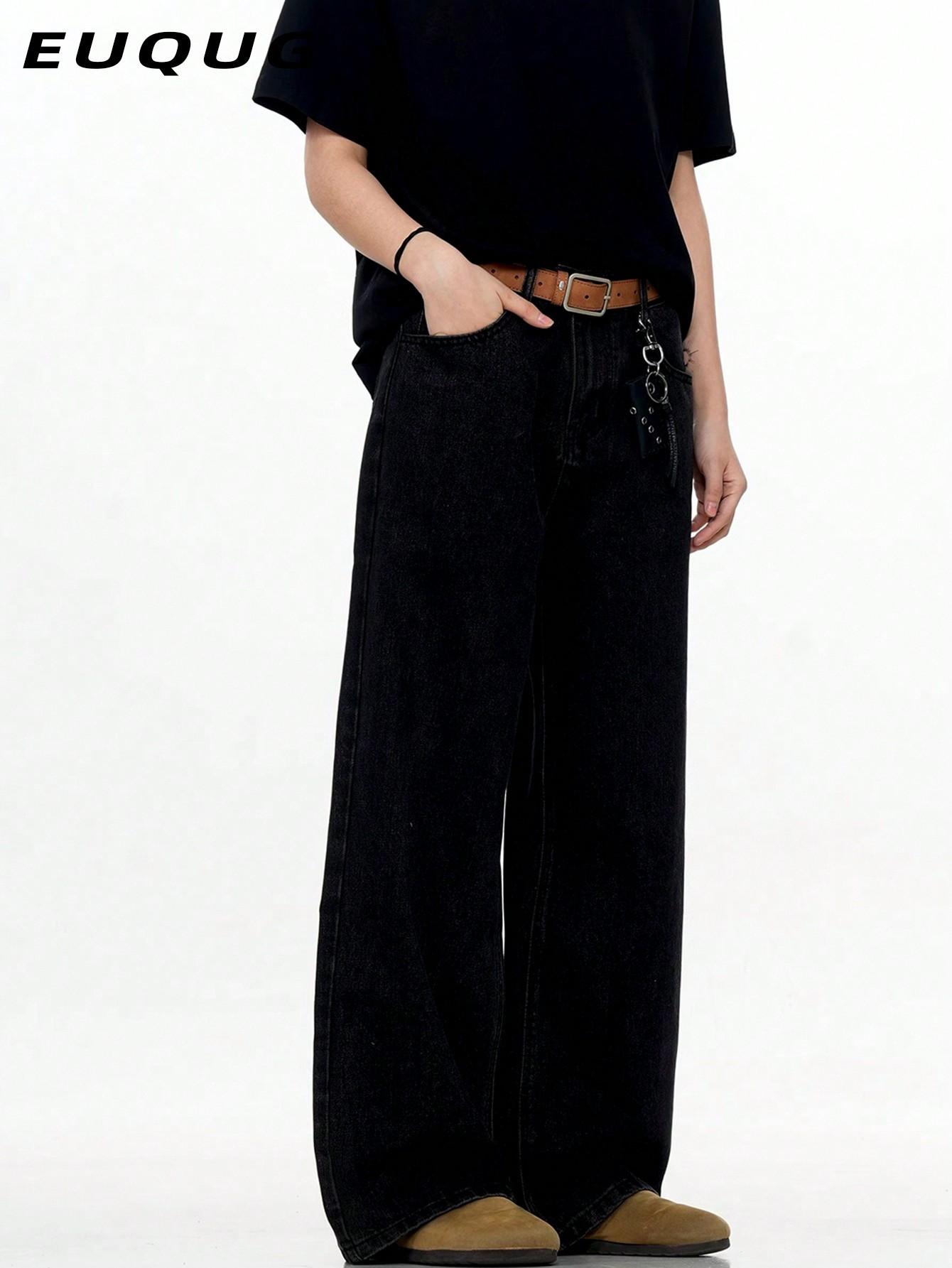 SHEIN CZARNE SPODNIE JEANS S06__M