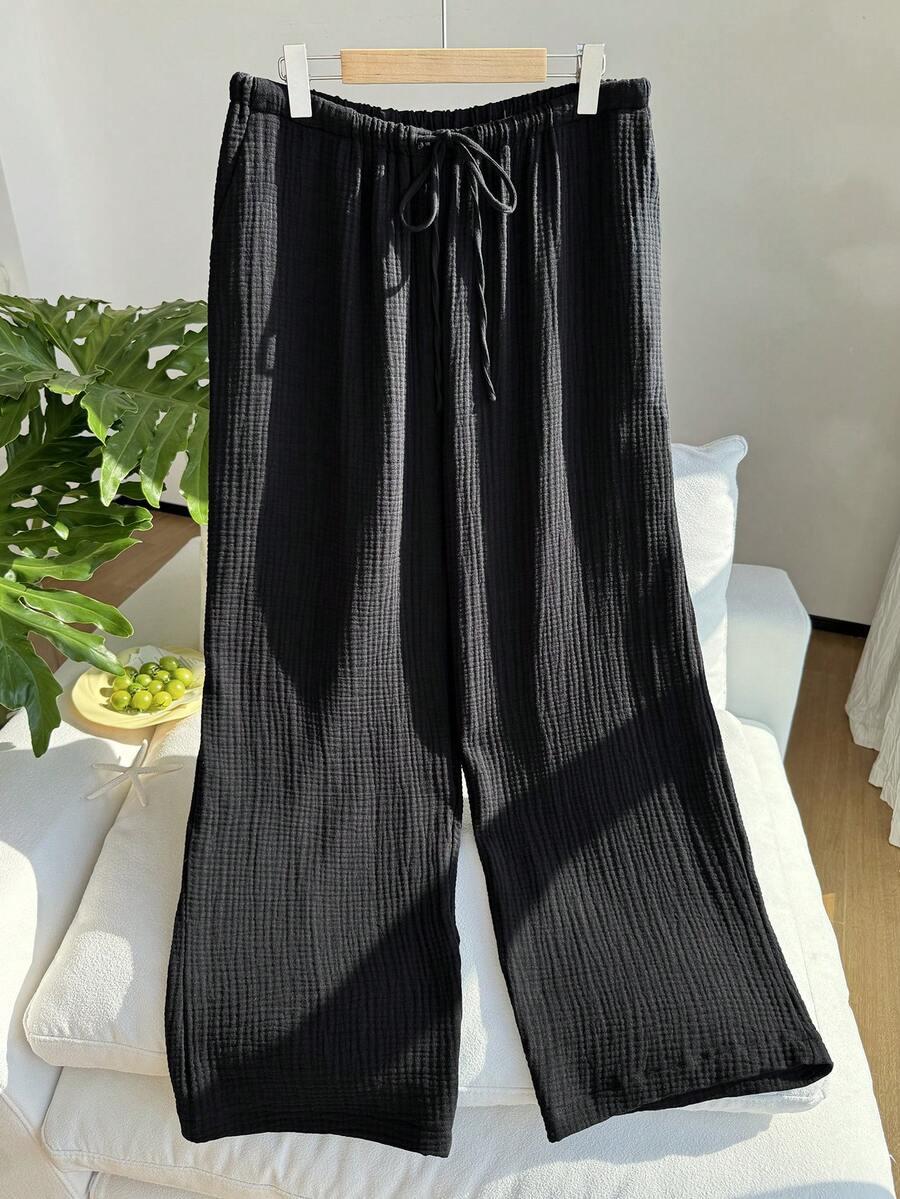 SHEIN CZARNE SPODNIE CASUAL S06__50