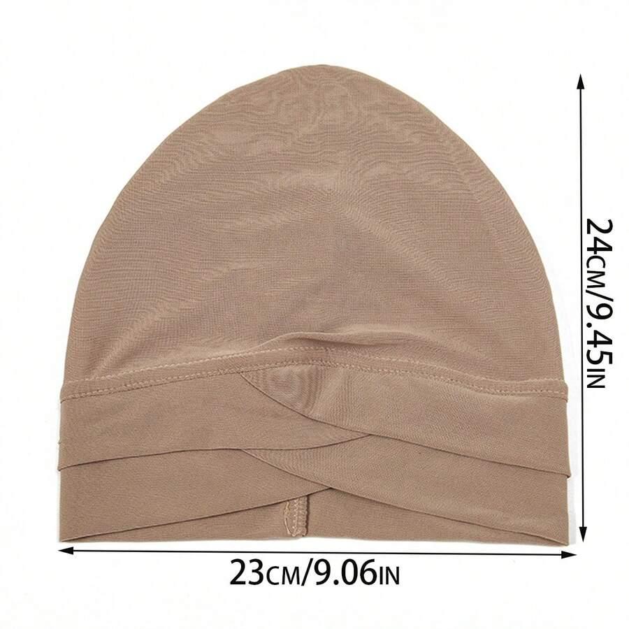 SHEIN CZARNY TURBAN NA GŁOWĘ S07__OS