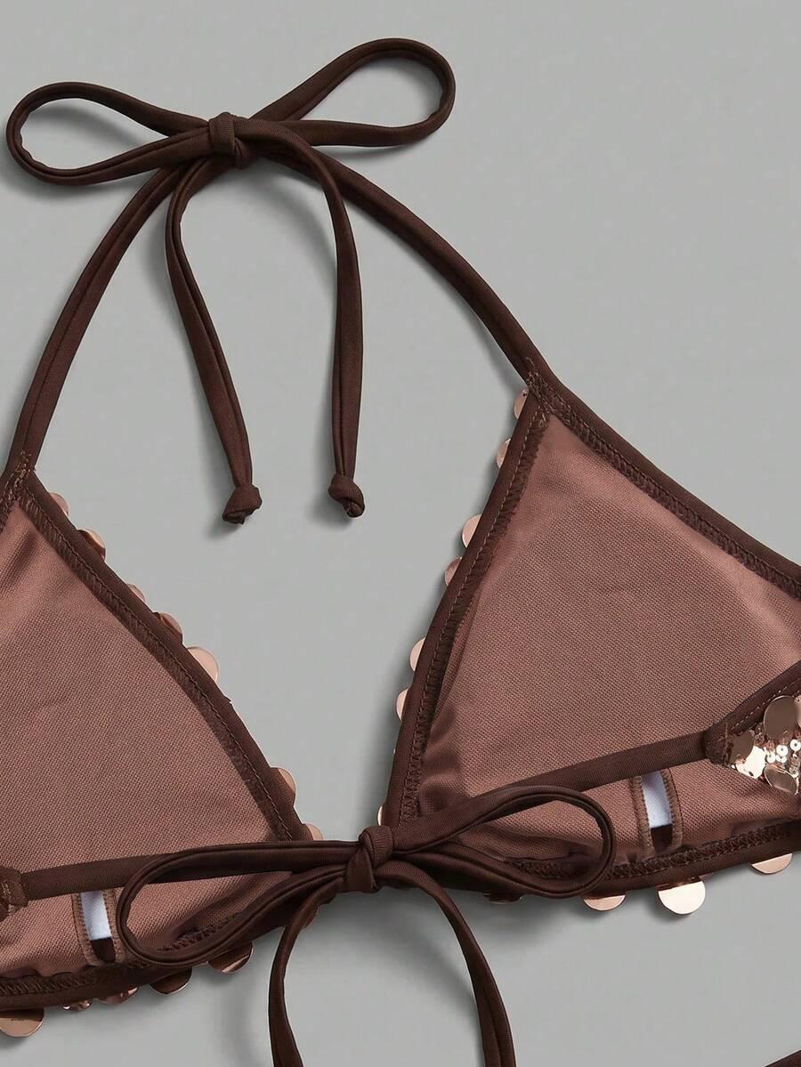 SHEIN DWUCZĘŚCIOWY STRÓJ KĄPIELOWY S09__S