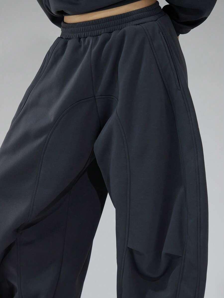 SHEIN SZARE SPODNIE DRESOWE S06__M