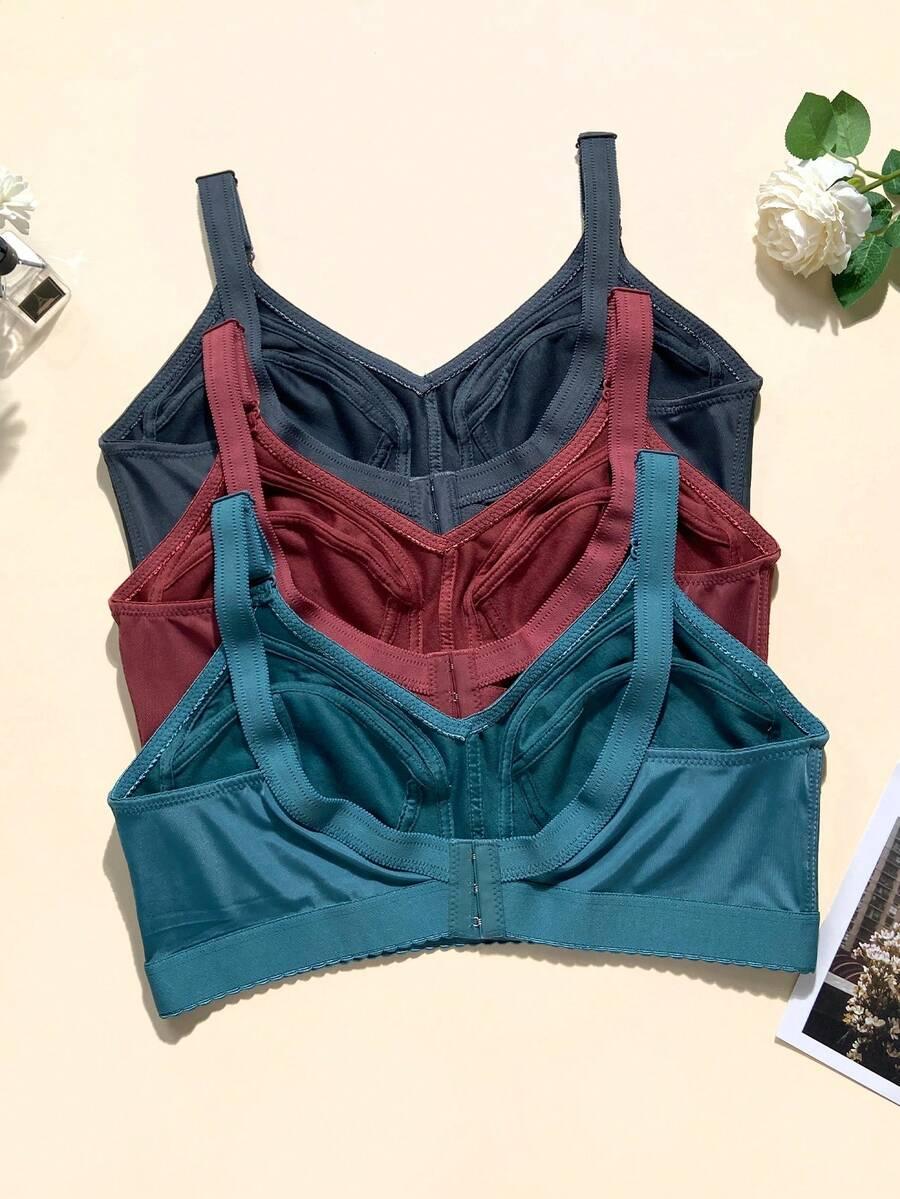 SHEIN KOLOROWY BIUSTONOSZ 3-PACK S06__85D