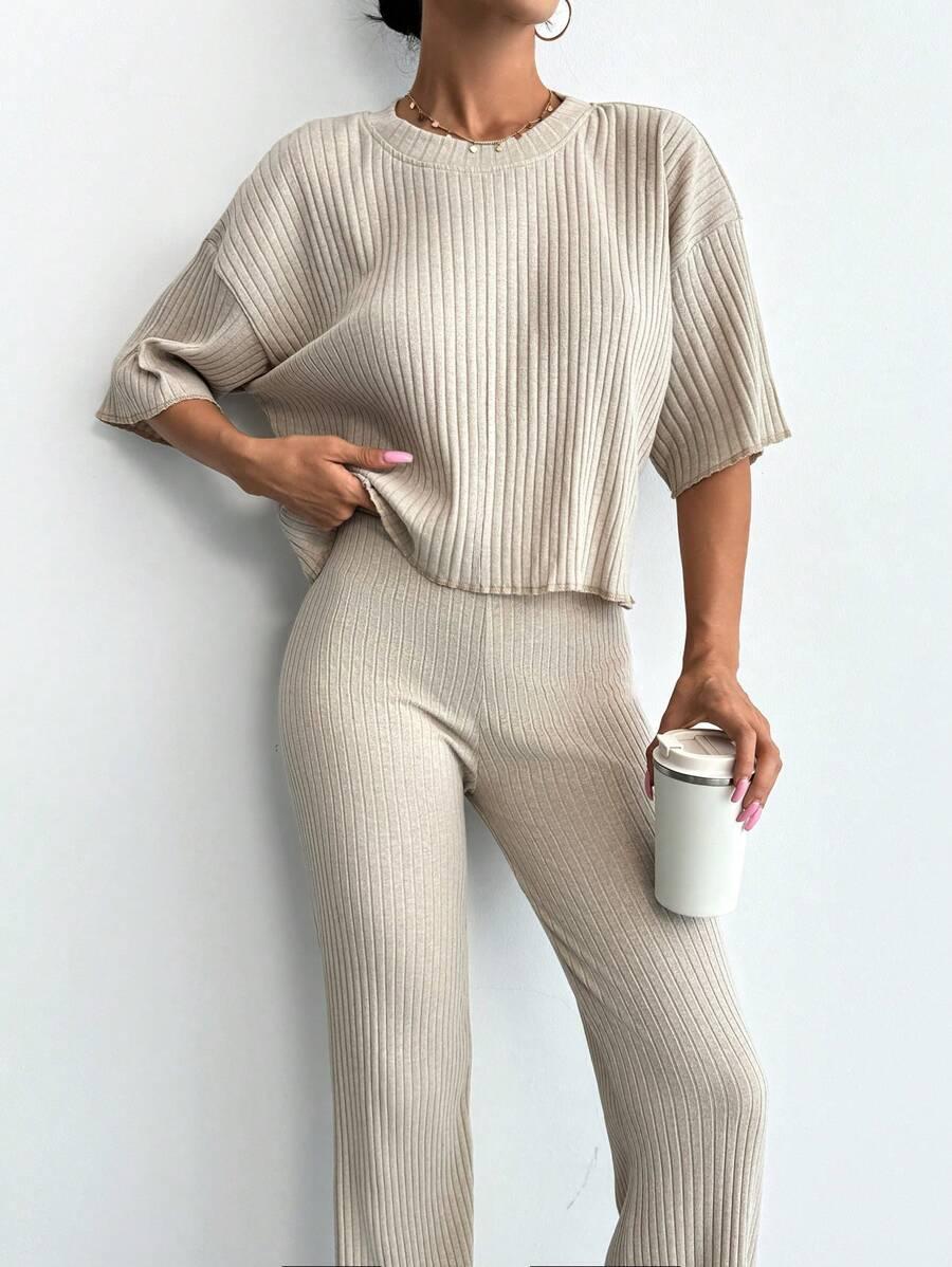 SHEIN BLUZKA SPODNIE KOMPLET S06__M