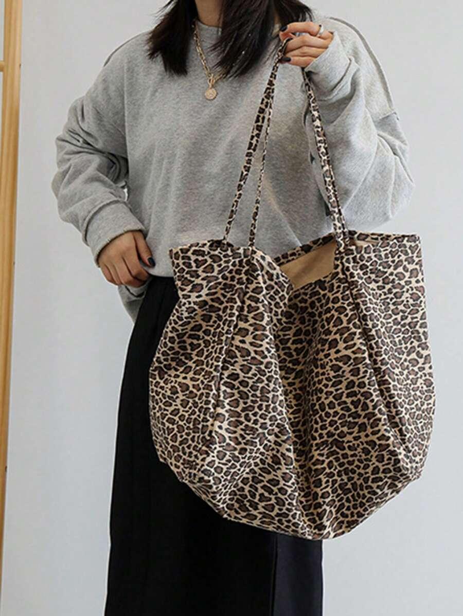 SHEIN TORBA ANIMAL PRINT S07__37X41CM