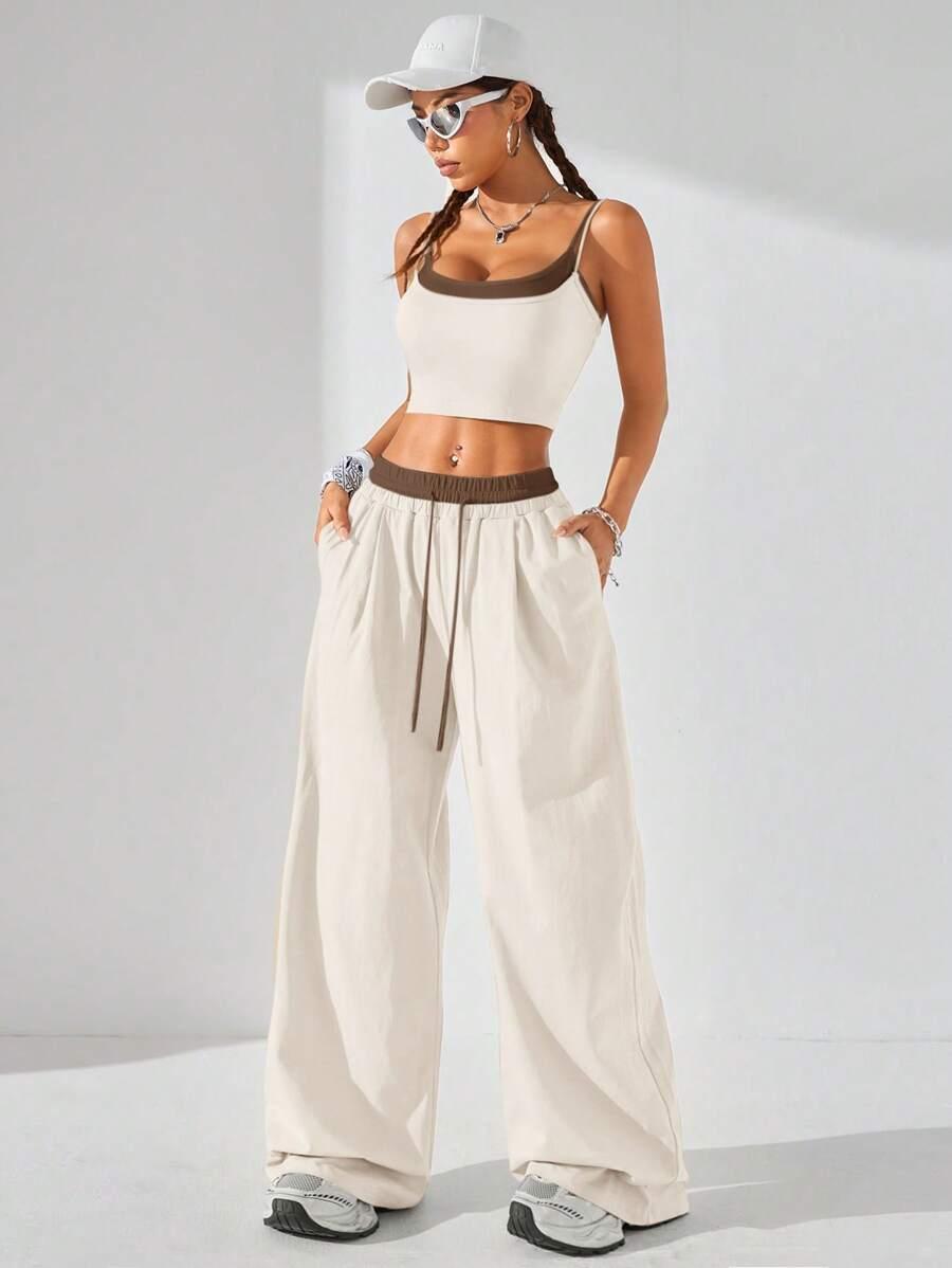 COOLANE KOMPLET SPODNIE TOP S06__XS