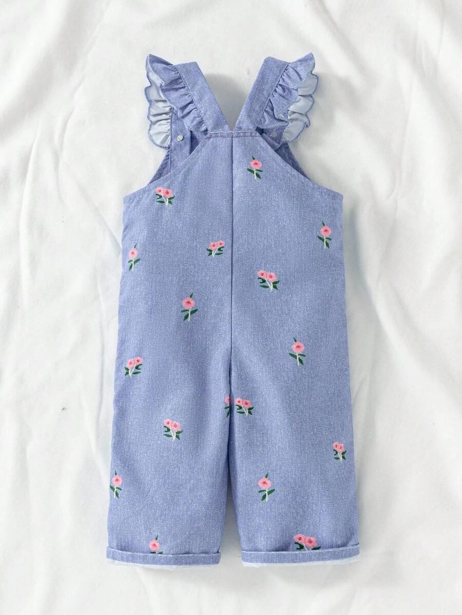 SHEIN KOMBINEZON WZÓR KWIATY S06__74/80