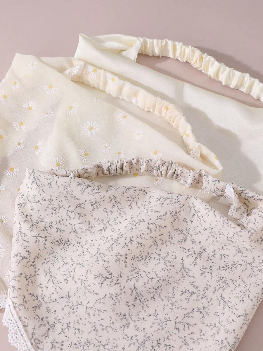 SHEIN CHUSTA NA GŁOWĘ 3-PACK S07