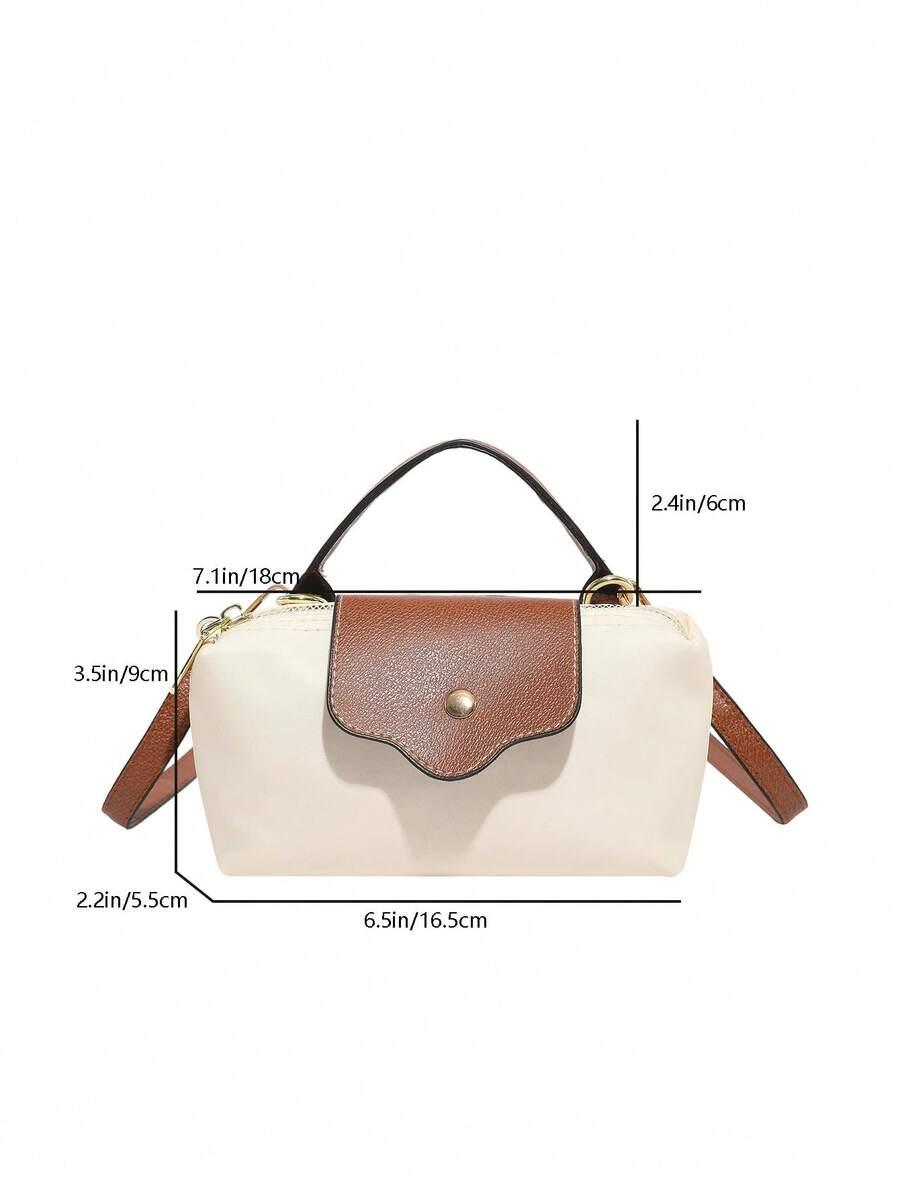 SHEIN TOREBKA ZAMEK KONTRAST S07__16,5X5,5X9