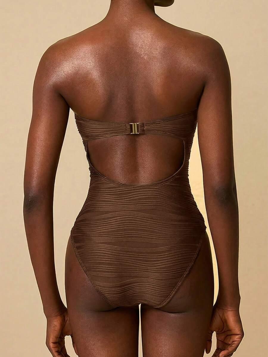 SHEIN JEDNOCZĘŚCIOWY STRÓJ KĄPIELOWY S09__XL