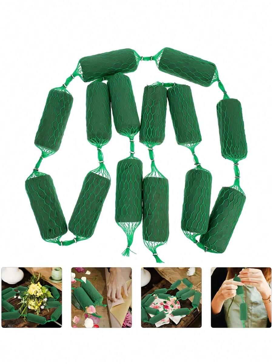 SHEIN ZIELONA GĄBKA DO KWIATÓW S07__7-PACK