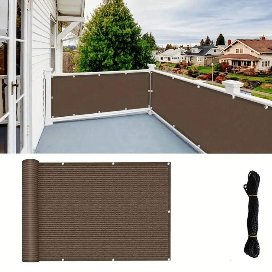SHEIN WINYLOWA OSŁONA NA BALKON S07__1X5M