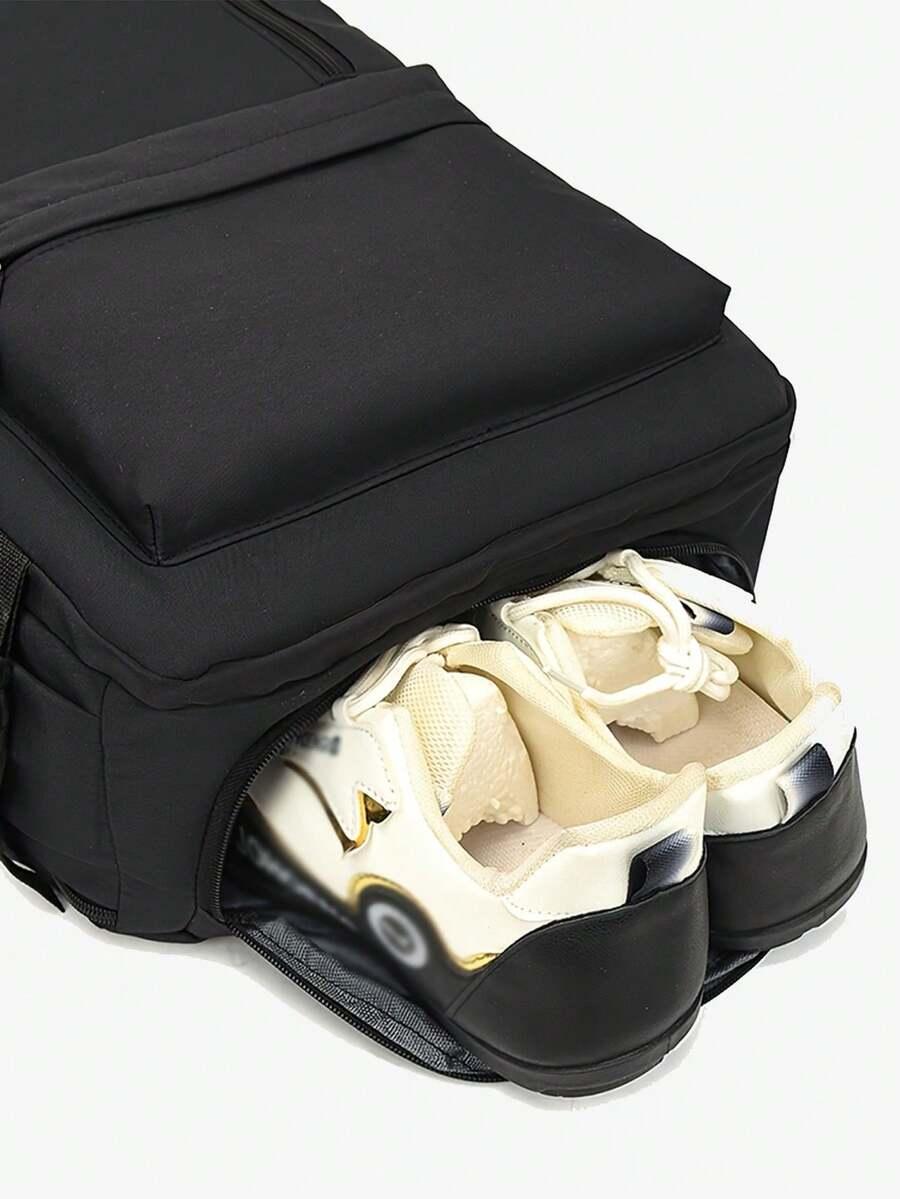 SHEIN CZARNY PLECAK PODRÓŻNY S07__15X30X44CM