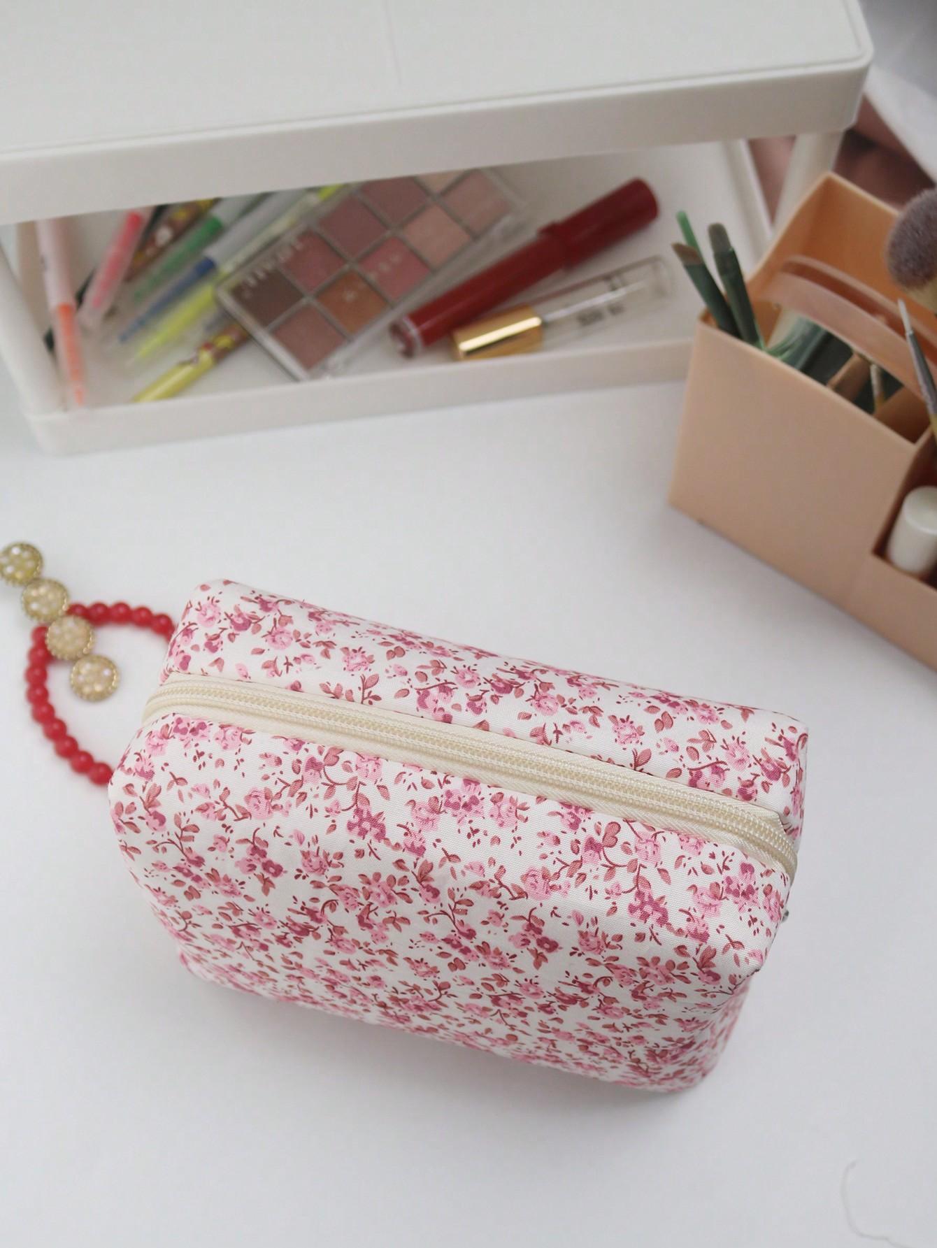 SHEIN KOSMETYCZKA WZÓR KWIATY S07__12X16