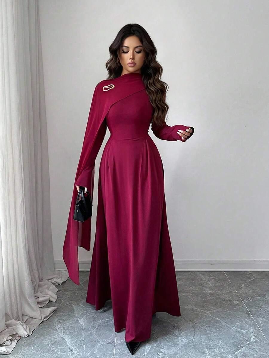 RAFFERIZA CZERWONA MAXI SUKIENKA S06__XXS
