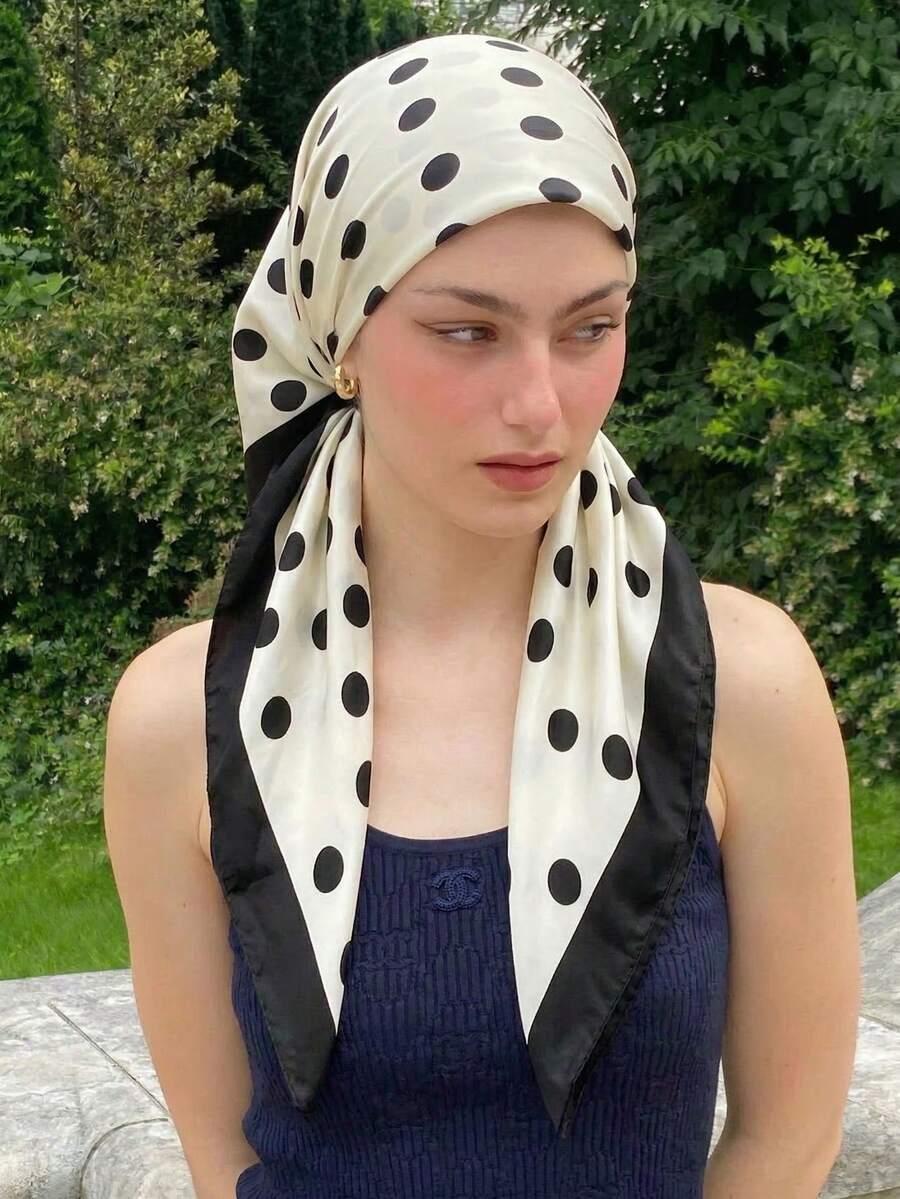 SHEIN CHUSTA W GROSZKI S07