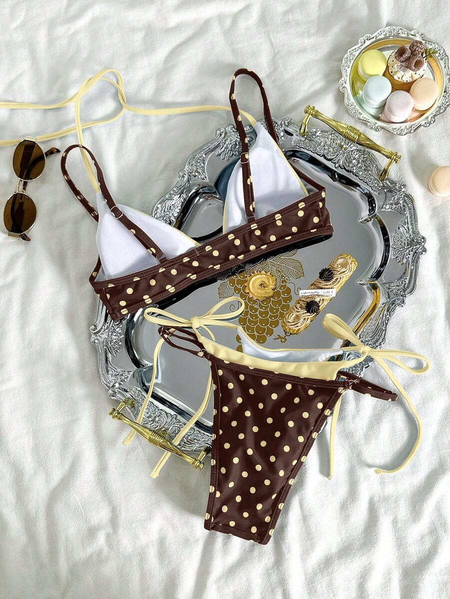 SHEIN GÓRA OD BIKINI PRINT S09__L