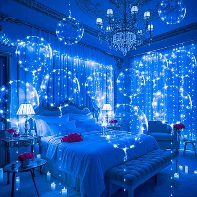 SHEIN BALON Z OŚWIETLENIEM LED S07__35CM