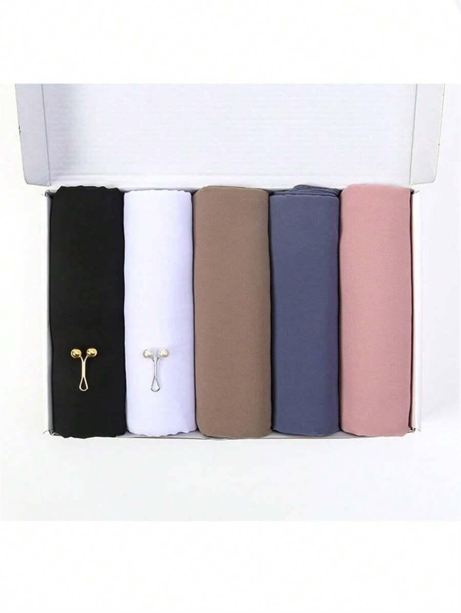 SHEIN CHUSTA NA GŁOWĘ 4-PACK S07